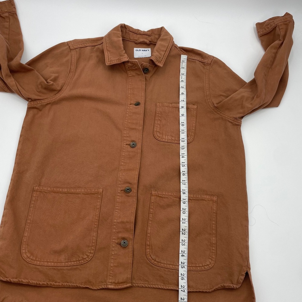 Old Navy Workwear Shack Jacket Miners Gold Cotton Canvas Chore Coat Large 821523 - Picture 9 of 11